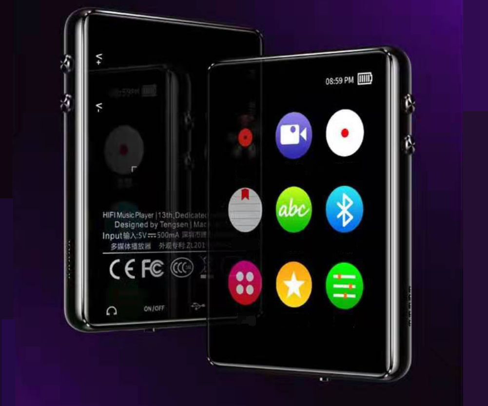 Плеєр MP3 Mahdi X65 2,8" Bluetooth HI FI Original 16 gb із зовнішнім динаміком