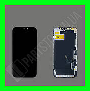 Дисплей iPhone 12/12 Pro (6.1 in) Black Hard OLED (GX)