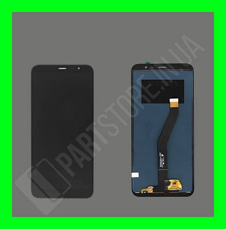 Дисплей Meizu M6T (M811H) із сенсором і рамкою, чорний (Оригінал Китай), фото 2