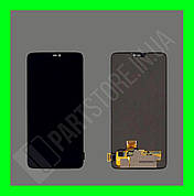 Дисплей OnePlus 6 (A6000/A6003) із сенсором, чорний (IPS, Оригінал Китай)