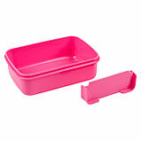 Ланчбокс YES Line Friends 420 мл 4,8х11,7х15 см , рожевий, фото 3