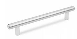 Ручка релінг матовий хром L160