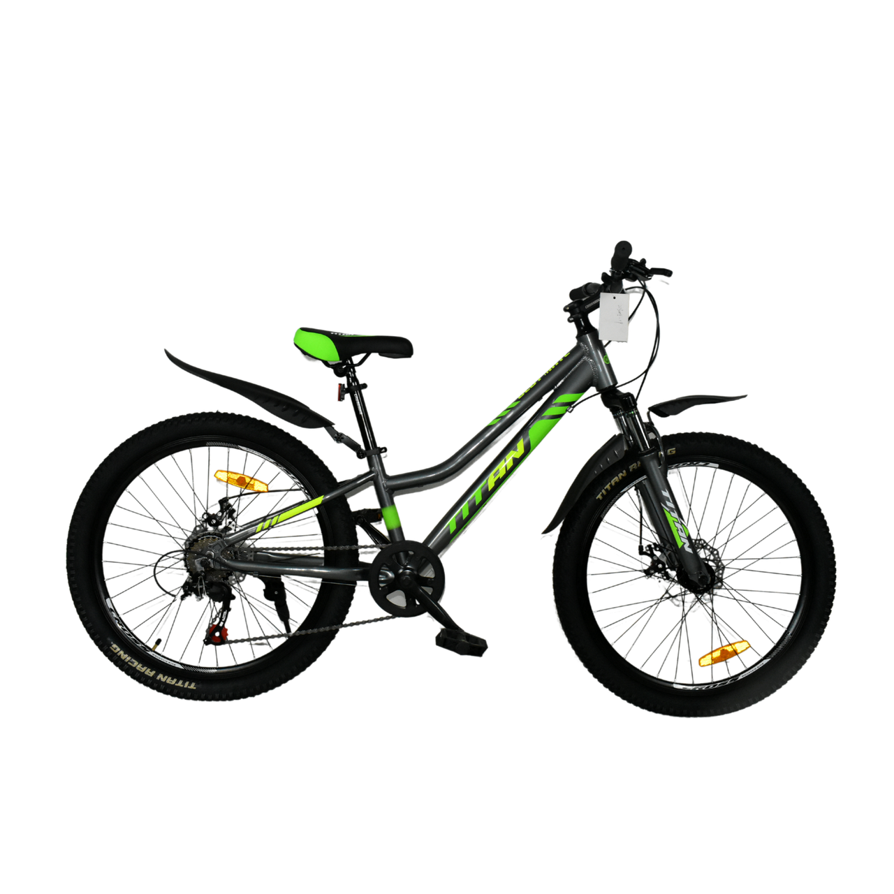 Велосипед 26 Cross Best Mate-Рама-13 Сіро-Зелений, Алюмінієвий від 120 см зріст