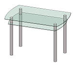 Стіл обідній КС 4, фото 6