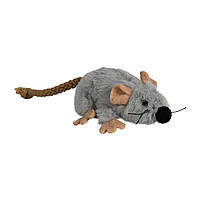 Игрушка для кошек Мышка плюшевая с мятой Trixie 45735 7 см (4011905457352)