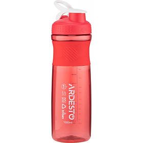 Пляшка для води Smart Bottle 1000 мл тритан червона Ardesto AR2204TR