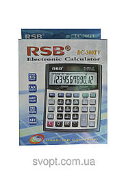 Калькулятор RSB dc-300tv