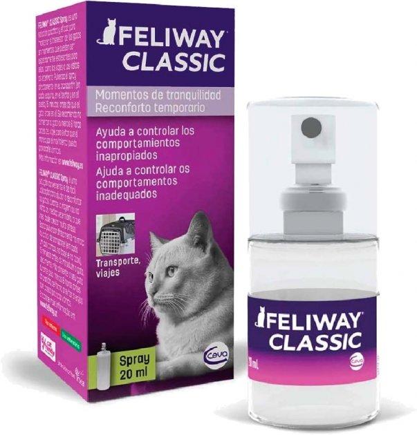 Спрей заспокійливий засіб для котів під час транспортування Ceva Feliway Classic Фелівей Класик 20 мл