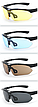 Тактичні поляризовані окуляри «Oakley Polarized» з 5 лінзами/Окуляри з діоптріями/Окуляри стрільцеві, фото 10