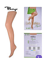 Колготи жіночі 20 Den Lady Sabina Elegant, бежеві, розмір 2