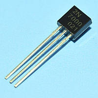 Транзистор полевой 2N7000 TO-92 CJ
