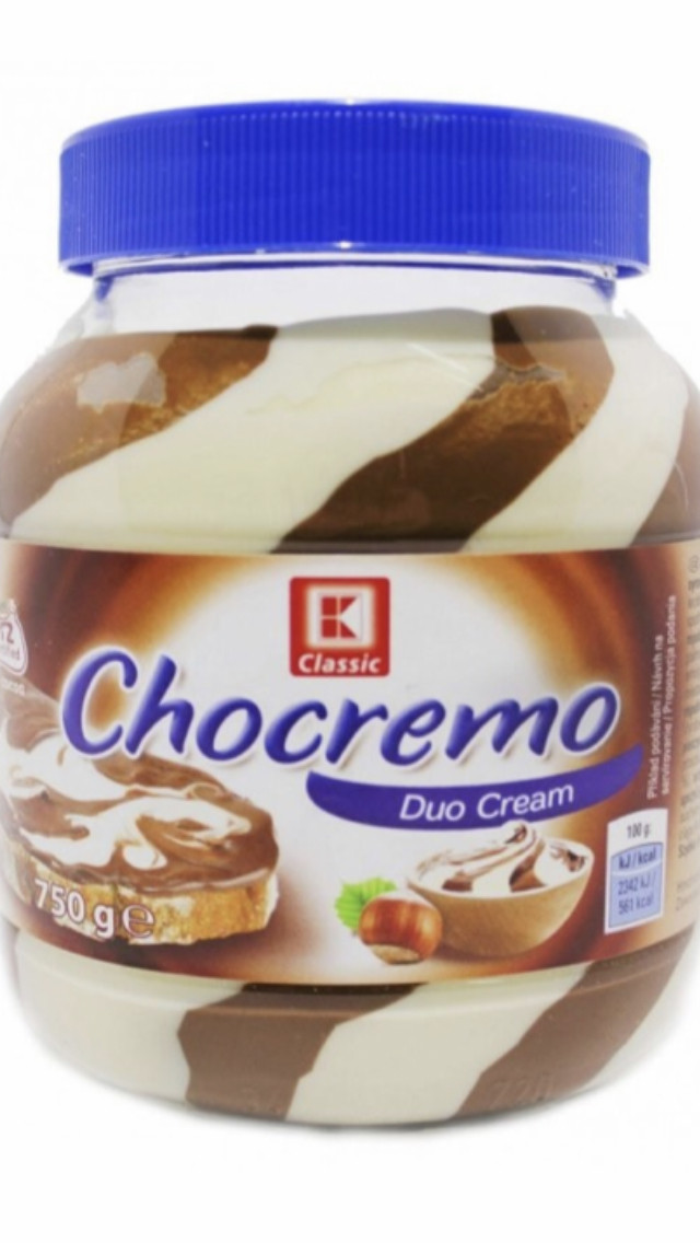 Паста Крем Шоколадна Duo Creme Chocremo з горіхом K-Classic 750 г Німеччина