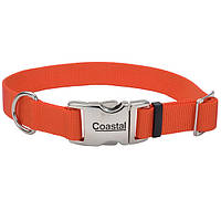 Ошейник для собак Coastal Titan Buckle 2.5 х 36-51 cм оранжевый (76484619922)