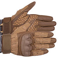 Перчатки тактические с закрытыми пальцами Military Rangers BC-9879 размер M Хаки