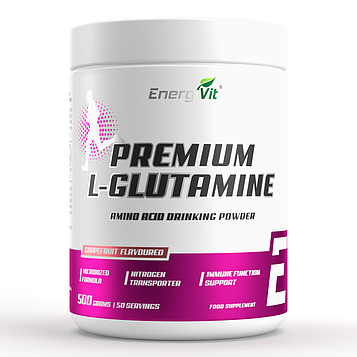Амінокислоти - Глютамін - EnergiVit Glutamine /500 g