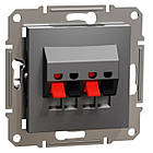 Аудіорозетка Schneider Asfora EPH5700171 антрацит