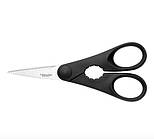 Ножиці кухонні з відкривачкою для пляшок Fiskars Essential 200мм (1023820)