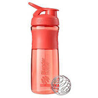 Шейкер спортивный BlenderBottle SportMixer 820ml Coral ORIGINAL (SM 28oz Coral) - Топ Продаж!