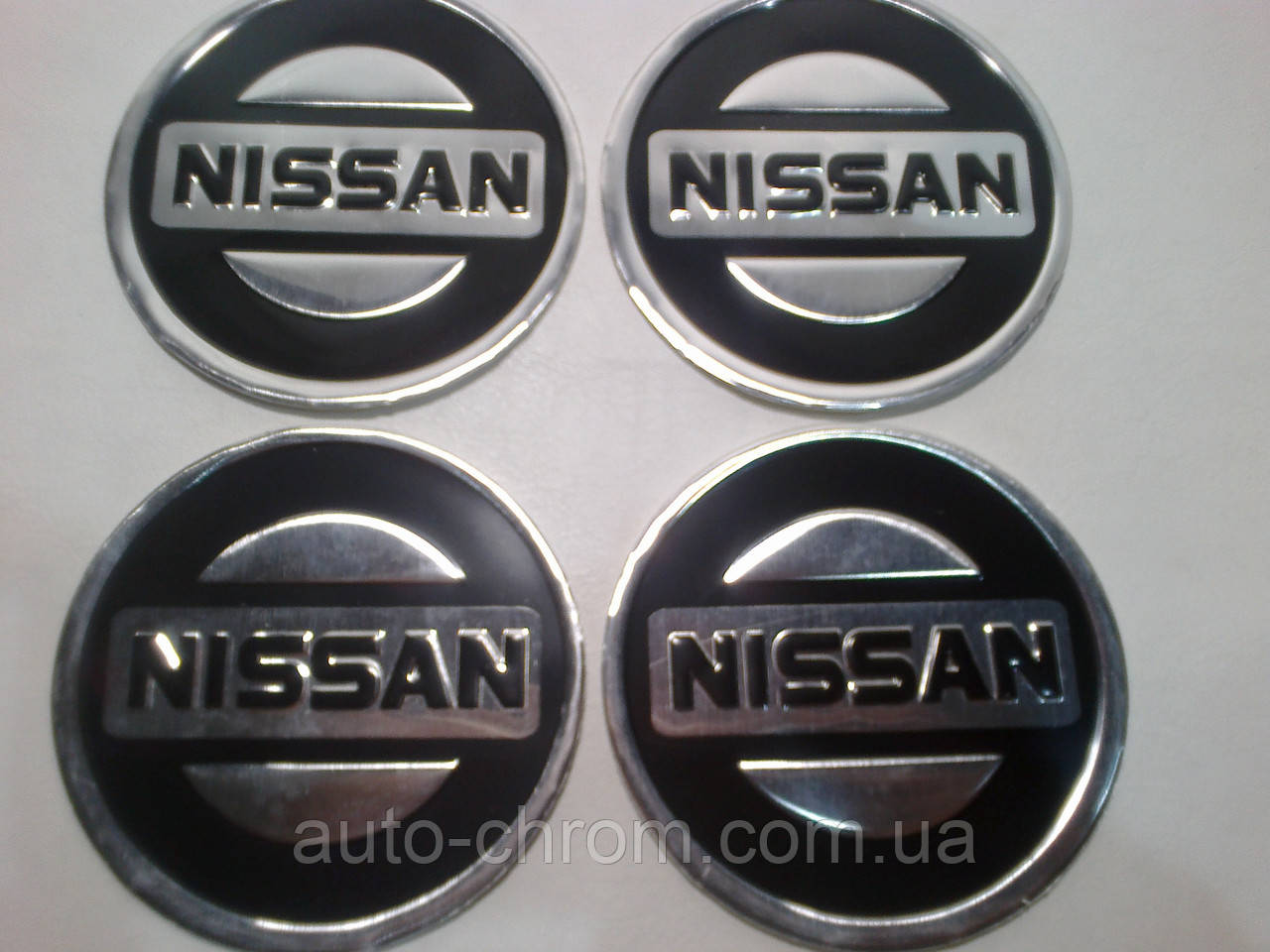 Наклейка на ковпак диска Nissan 90 мм, фото 1