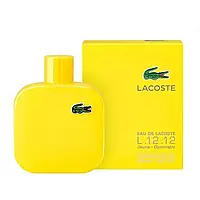 Духи Lacoste Lacoste L.12.12 Yellow (Jaune) Туалетная вода 100 ml (Лакост Желтый Мужские Духи)