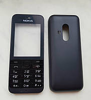 Корпус Nokia 220 (AAA) (Black) (без середини)