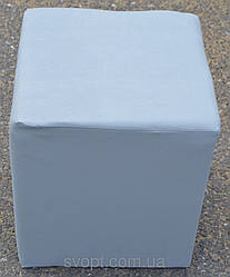 Пуфик квадрат блакитний