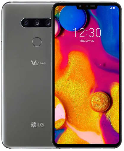 Смартфон LG V40 ThinQ 6/64GB Platinum Gray