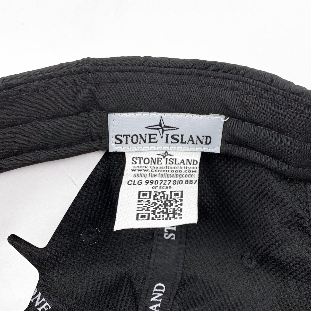 Кепка Stone Island коллекции Nylon Metal, размер M, цвет черный (ID ...