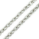 Ланцюжок для сумки Z06-1 середній, колір нікель, фото 2