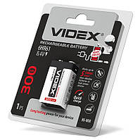 Аккумулятор Videx 6HR61 300mAh (Крона)