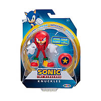 Игровая фигурка с артикуляцией SONIC THE HEDGEHOG - МОДЕРН НАКЛЗ (10 cm, с аксессуаром)