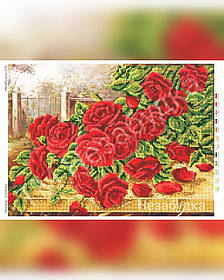 Схема для вишивки бісером - Троянди