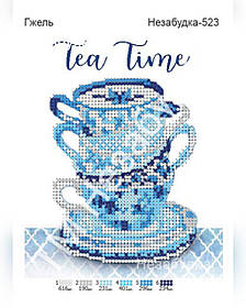 Схема для вишивання бісером - Гжель