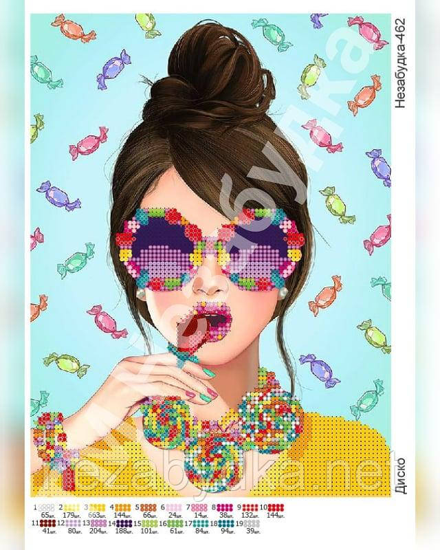 Схема для вишивання бісером — Диско, фото 1