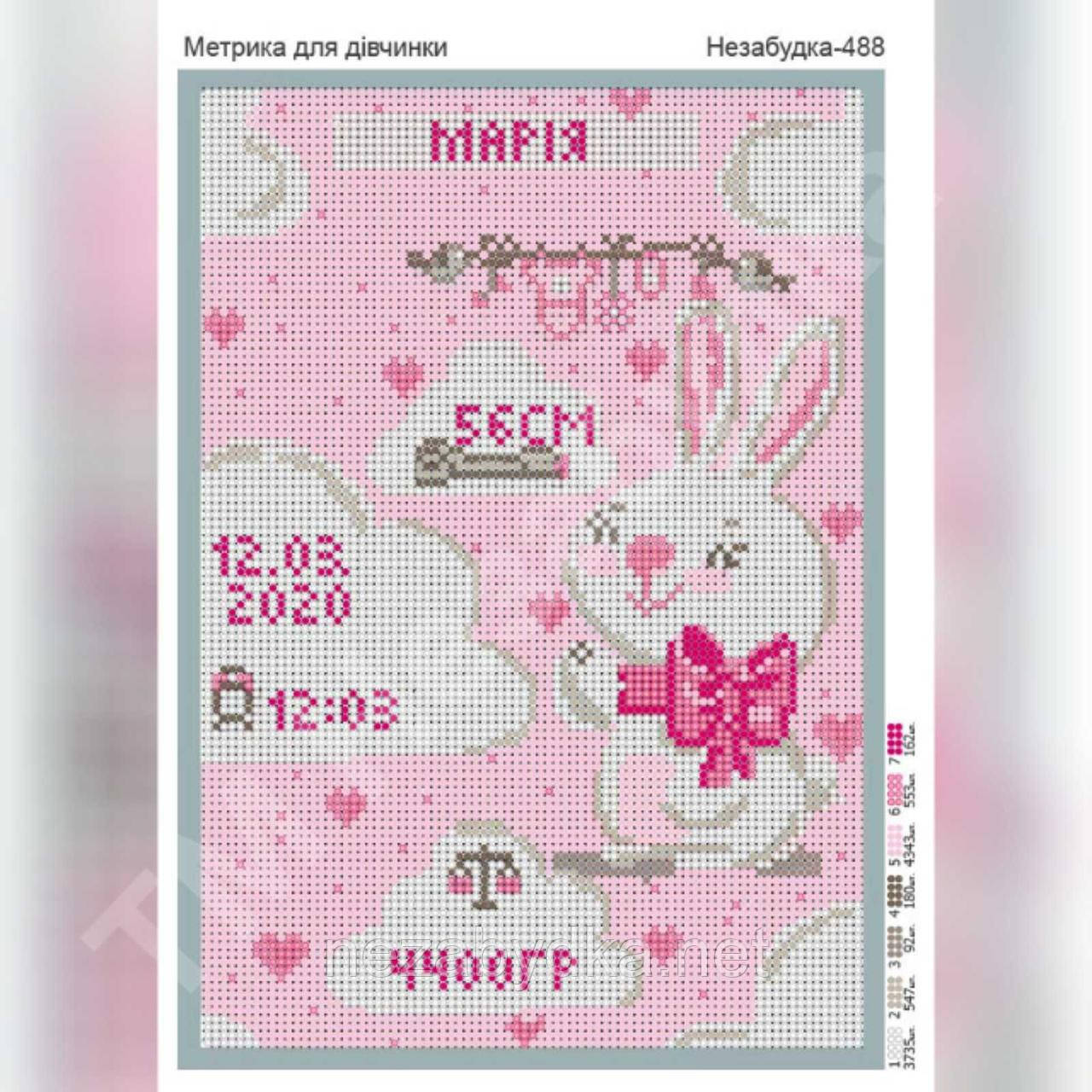 Схема для вишивки бісером - Ніжні тюльпани
