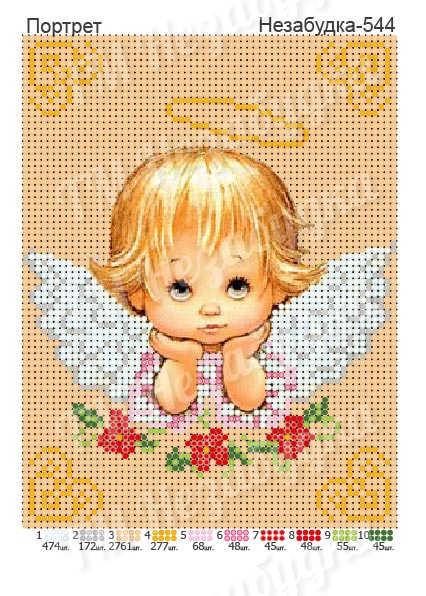 Схема для вишивання бісером - Портрет, фото 1