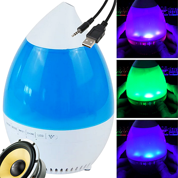 Bluetooth Колонка зі Зволожувачем повітря, JT-315 / Портативна колонка з LED-підсвічуванням / Колонка-нічник