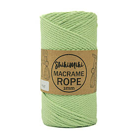 Еко шнур Shikimiki Rope 2 mm, колір Фісташковий