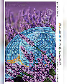 Схема для вишивки бісером - Капелюх і лаванда