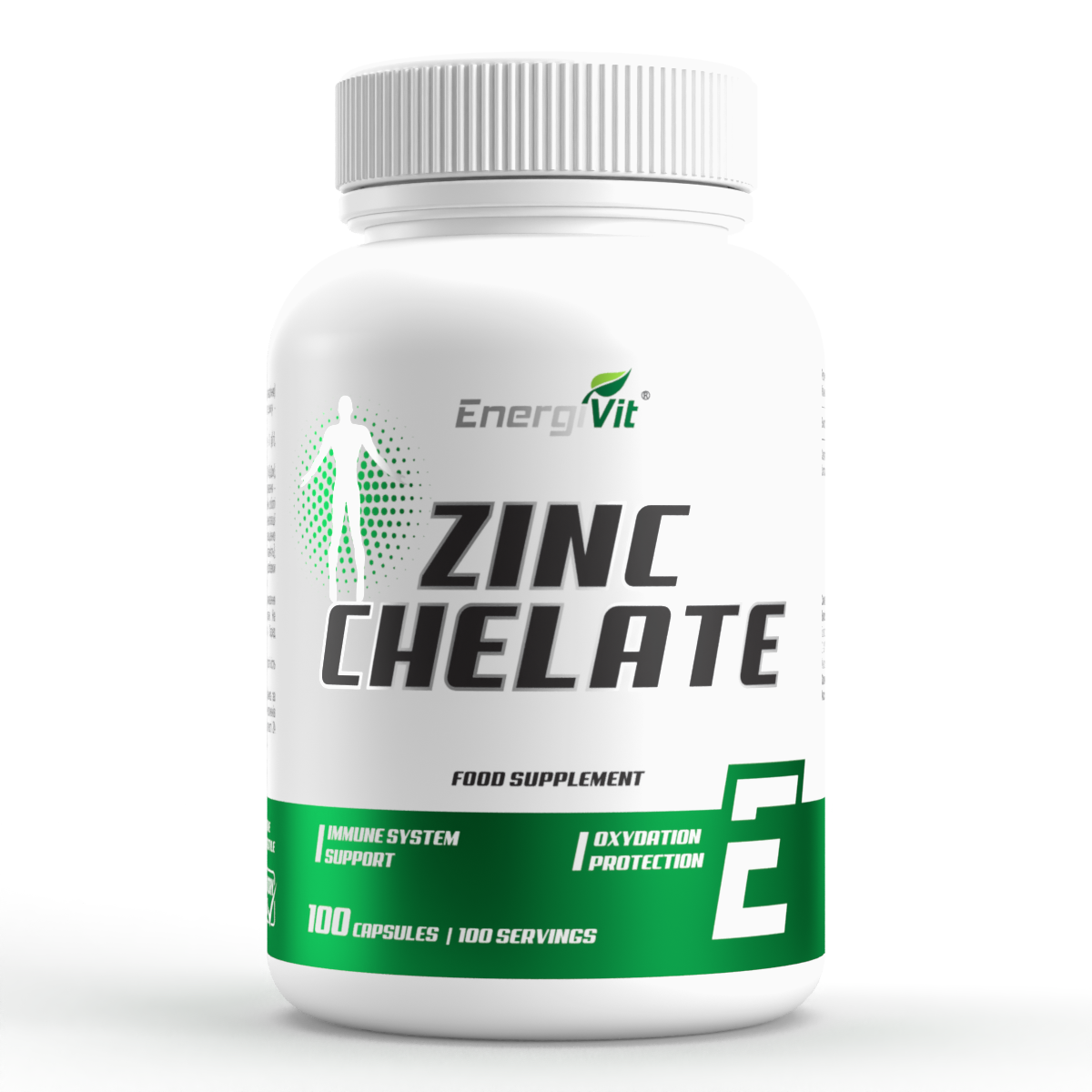 Мінерали EnergiVit Zinc Chelate 100 капсул