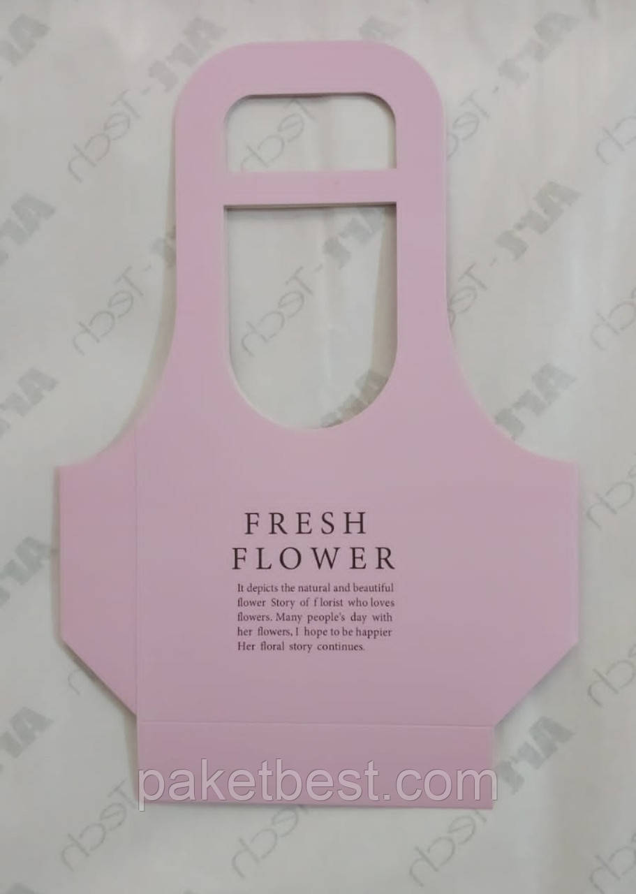 Пакет для квітів FRESH FLOWER (ліловий)L