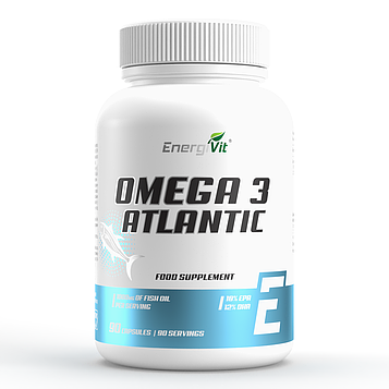 Омега-3 - EnergiVit Omega 3 ATLANTIC / 90 softgels