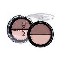 TopFace бронзатор и хайлайтера для лица "Instyle Contour & Highlighter" PT262 10 г №3