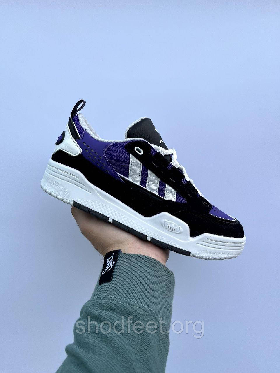 Чоловічі кросівки Adidas Adi2000 Black White Purple