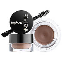 TopFace гель для бровей "Instyle Eyebrow Gel" PT551 4 г №02 коричневый