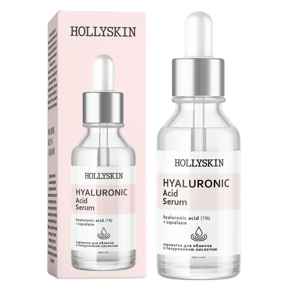 Сироватка для обличчя Hollyskin Hyaluronic Acid Serum 30 ml, фото 1
