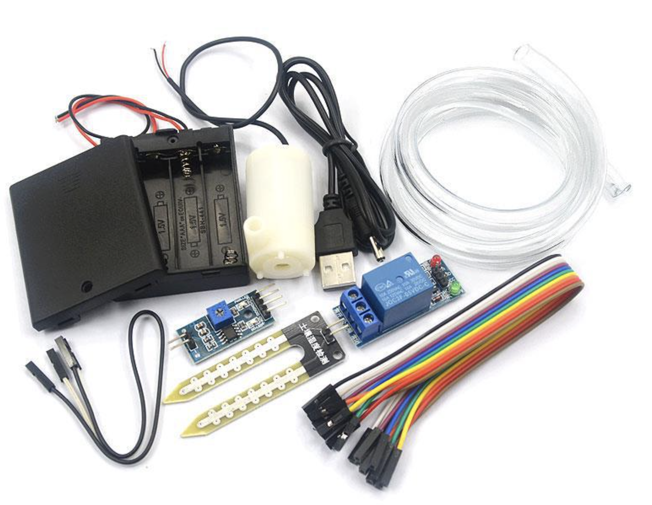Модуль автоматичного поливу з датчиком вологості ґрунту DIY kit