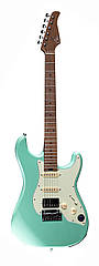 Електрогітара з вбудованим процесором MOOER GTRS Standard S801 (Surf Green)