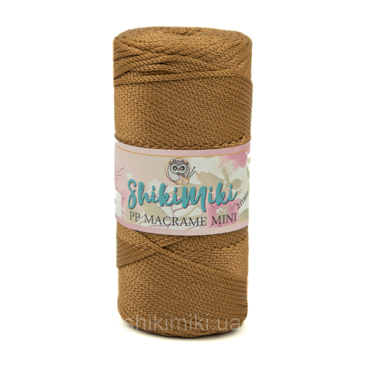 Трикотажний шнур поліпропіленовий PP Macrame, колір Золотий дуб