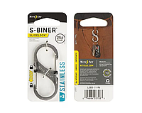 Карабін Nite Ize S-Biner SlideLock 3 Silver 11кг